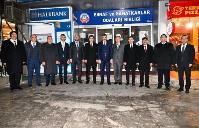 Vali Çiftçi; “Esnafımız ülkemizin önemli yapı taşı”