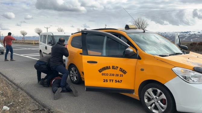 Erzurum polisinden nefes kesen operasyon