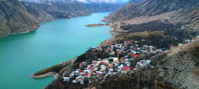 Balıklı Köy, Tortum Gölü manzarasıyla hayran bırakıyor