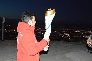 2023 Kış Deaflympics’in meşale ateşi Palandöken’de yandı