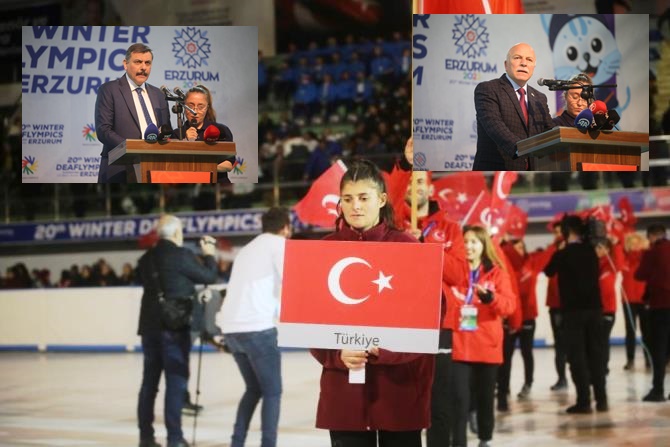 20. Kış Deaflympics’e görkemli açılış