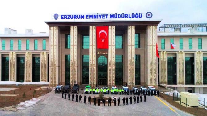 Erzurum’da 118 bin 52 kişi sorgulandı, 16 bin 353 araç kontrol edildi