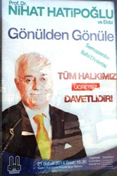 Nihat Hatipoğlu Erzurum'a Geliyor