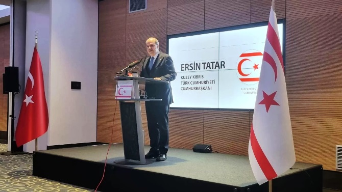 Tatar, Berlin’de Türk-Alman iş insanlarını Kıbrıs’a yatırıma çağırdı