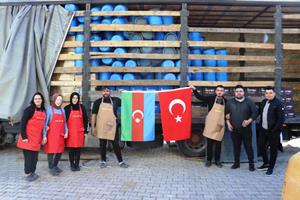 Kadın girişimci ilk ihracatını Azerbaycan’a yaptı