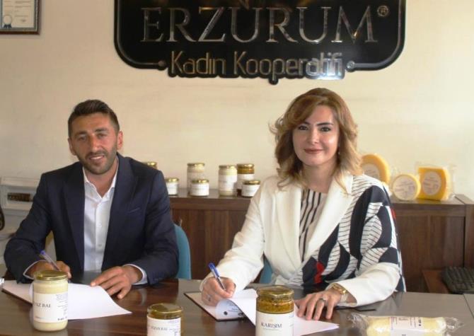 Erzurum Kadın Kooperatifi ve Köyden Gelsin’den işbirliği protokolü