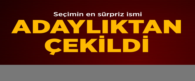 Aytaç Durak, Adaylıktan Çekilme Kararı Aldı