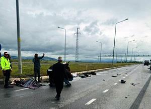 Erzurum kuzey çevre yolunda kaza; 6 yaralı