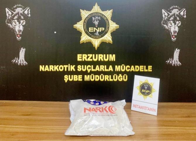 Erzurum polisinden uyuşturucu operasyonu