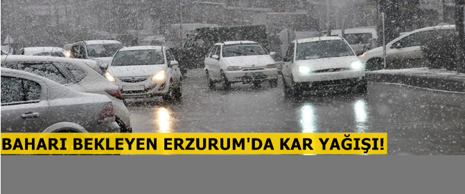 Erzurum'da Mart Kapıdan Baktırdı