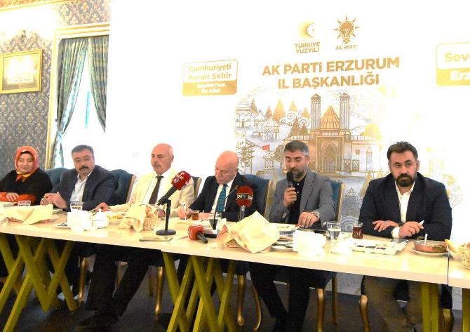 Başkan Küçükoğlu’ndan Erzurum projeksiyonu