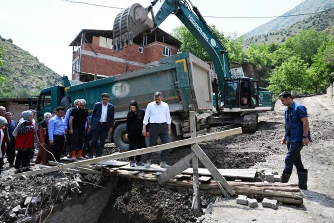 Erzurum'da selin bilançosu ağır