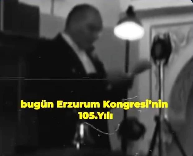 Atatürk yapay zeka ile Dadaşlara seslendi