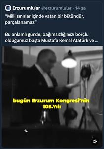 Atatürk yapay zeka ile Dadaşlara seslendi