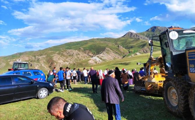 Erzurum'da serinlemek için gölete giren 4 çocuktan 1'i kayboldu