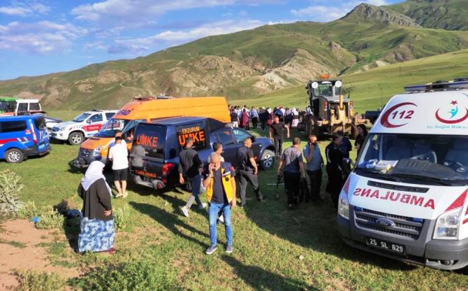Erzurum'da gölette kaybolan çocuğun cansız bedenine ulaşıldı