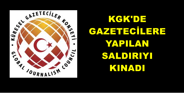 KGK'DE GAZETECİLERE YAPILAN SALDIRIYI KINADI