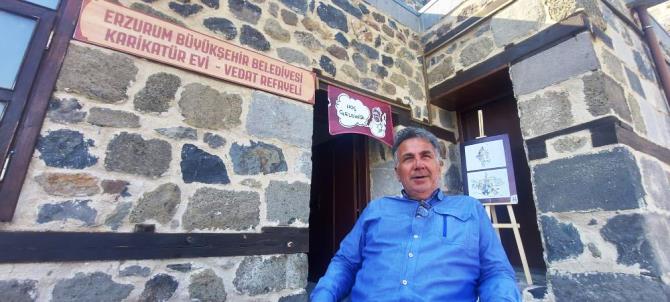 Erzurum'un ilk karikatür evi meraklılarını bekliyor