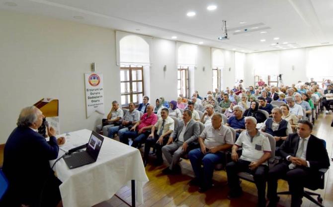 ER-VAK Başkanı Güzel'den 'Mustafa Kemal'in Erzurum Günleri' konferansı