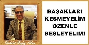 GAZETECİ YAZAR AKSU'NUN KALEMİNDEN: 'BAŞAKLARI KESMEYELİM, ÖZENLE BESLEYELİM!