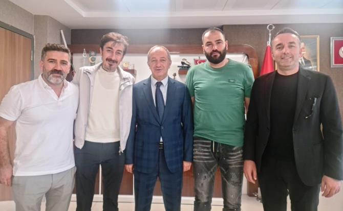 Tortumspor’dan Çakmur’a nezaket ziyareti