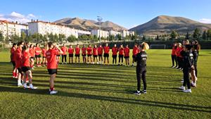 U19 Kadın Milli Takımı Erzurum kampı başladı