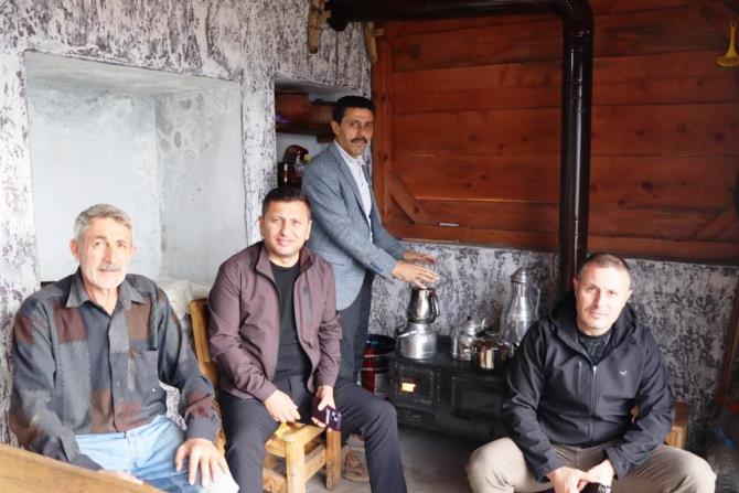 Erzurum'da sıcaklıklar düştü, sobalar kuruldu