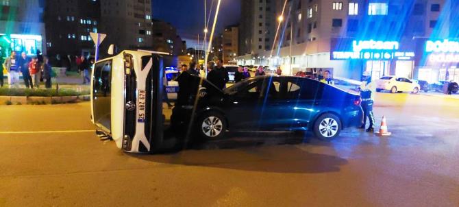 Erzurum’da trafik kazası: 6 yaralı