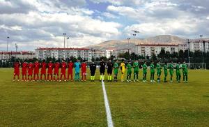 Türk Devletleri futbolcuları Erzurum'un zirvesinde buluştu