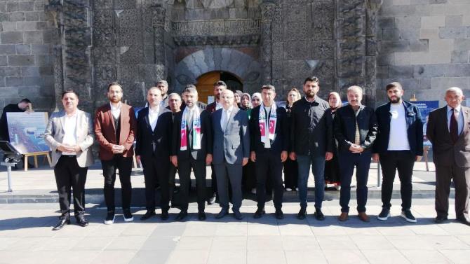 Erzurum'dan İsrail'e tepki