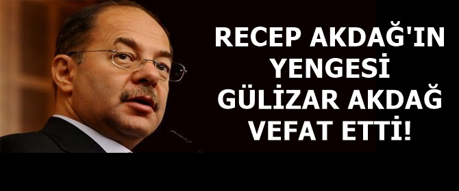 Recep Akdağ'ın Acı Günü