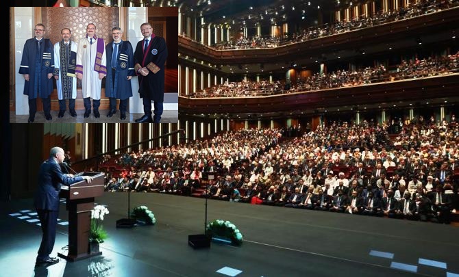 Yükseköğretim akademik yılı, gerçekleşen törenle başladı