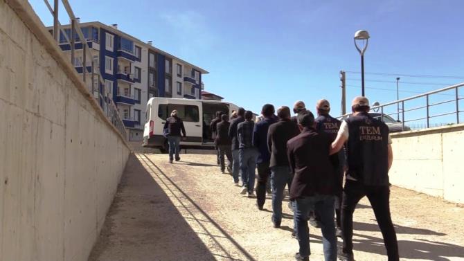 Erzurum’da terör operasyonu