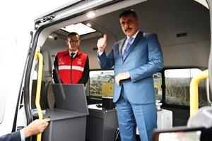 "Mobil göç aracı işlemleri hızlandırıyor"