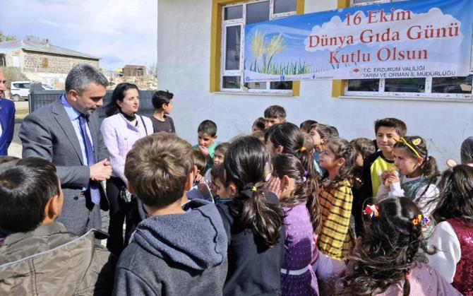 Tekman’da Dünya gıda günü etkinliği