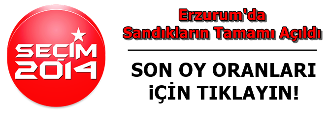 Erzurum'da Sandıkların Tamamı Açıldı