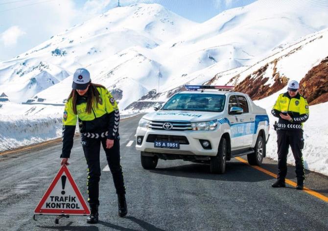 Erzurum’da 9 ayda bin 402 trafik kazası