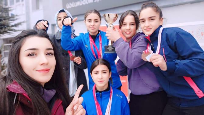 Atletizm yarışmalarında büyük başarı