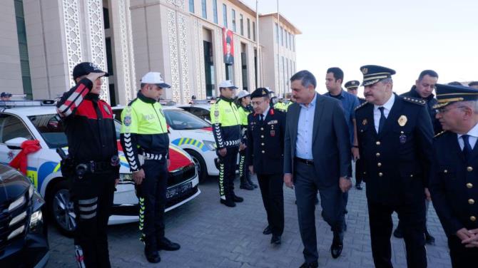 Erzurum polisine araç desteği