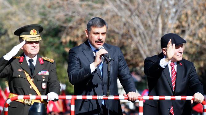 Erzurum'da Cumhuriyet Bayramı coşkusu