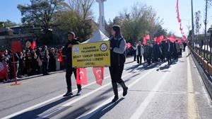 Erzurum'da Cumhuriyet Bayramı coşkusu