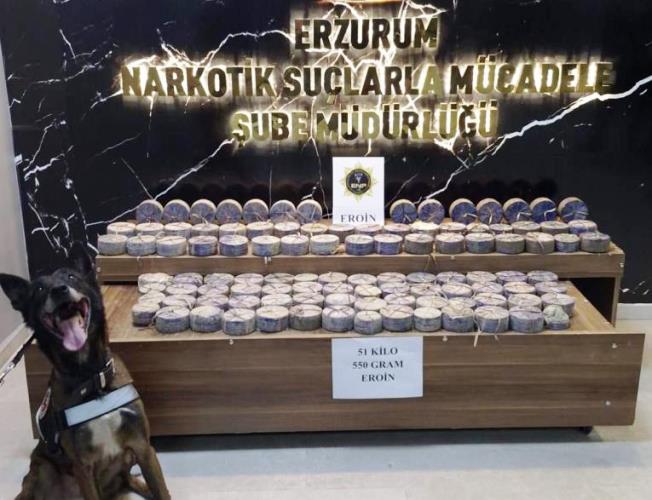 Erzurum’da uyuşturucu operasyonu