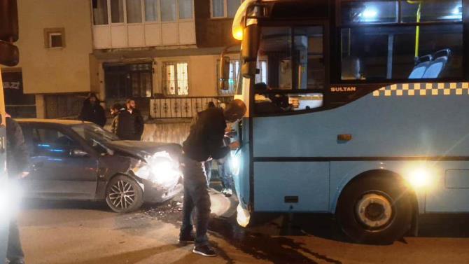 Erzurum'da trafik kazası: 1 yaralı