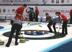 Curling'de Fransızlara Türk Tokadı...