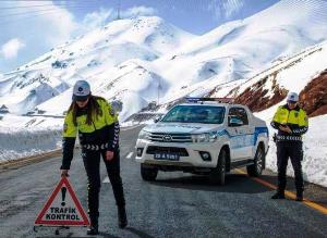 Erzurum'da kent merkezinde bir ayda 146 trafik kazası