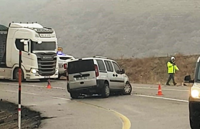 Aşkale’de trafik kazası: 1 yaralı