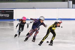 Erzurum’da Short Track Federasyon kupası heyecanı