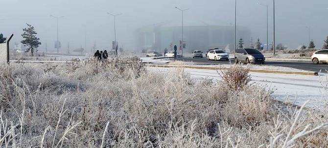 Erzurum’da kış lastiği zorunluluğu başladı