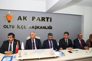 AK Parti Genel Başkan Vekili Efkan Ala'dan memleketi Oltu'ya ziyaret