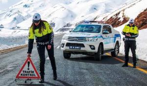 Erzurum’da kent merkezinde bir ayda 142 trafik kazası